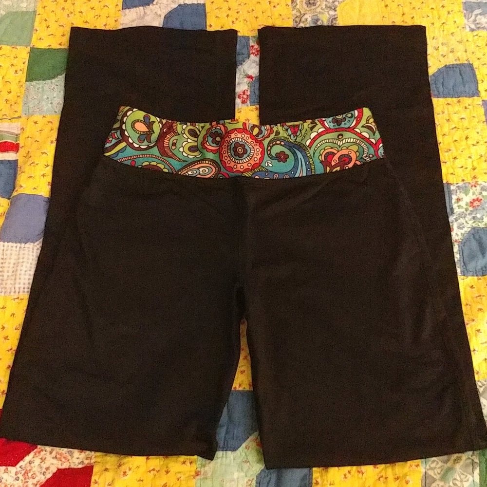 Disney Parks black workout stretch yoga pants